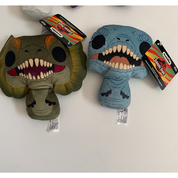 Funko POP! Plushies: 6'' Jurassic Lot Of 4 Beanbag Mini Plush New - Picture 7 of 10